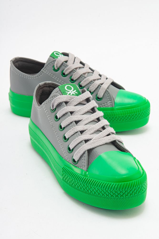 kadin-spor-ayakkabi-GRI YESIL-BN24131124-0065505_0
